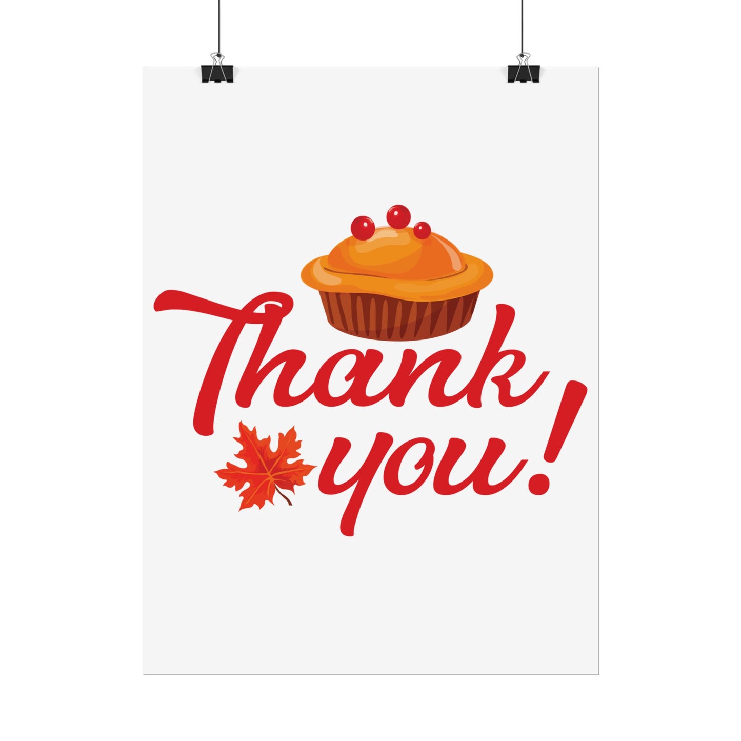 Rolled Poster -Thank you