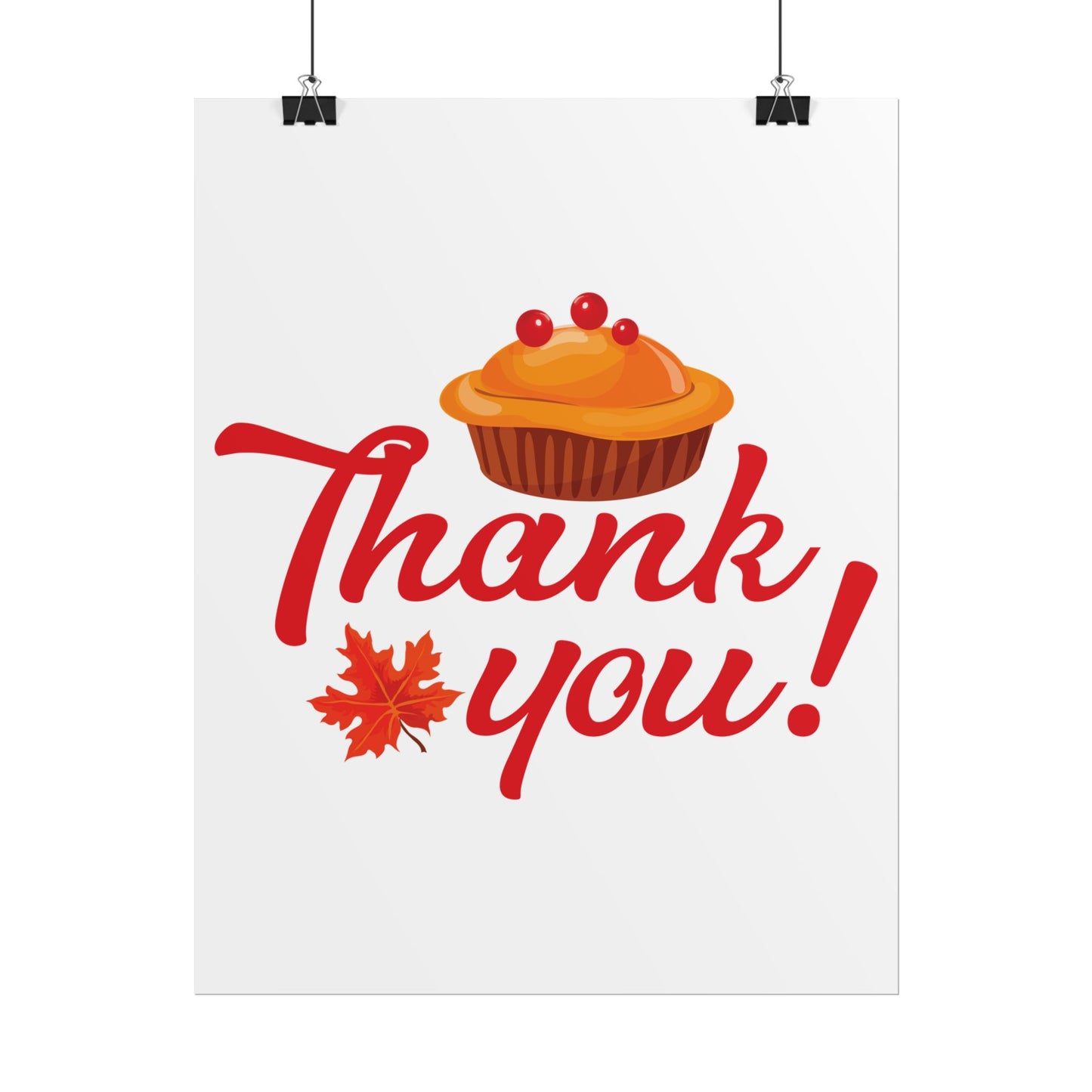 Rolled Poster -Thank you