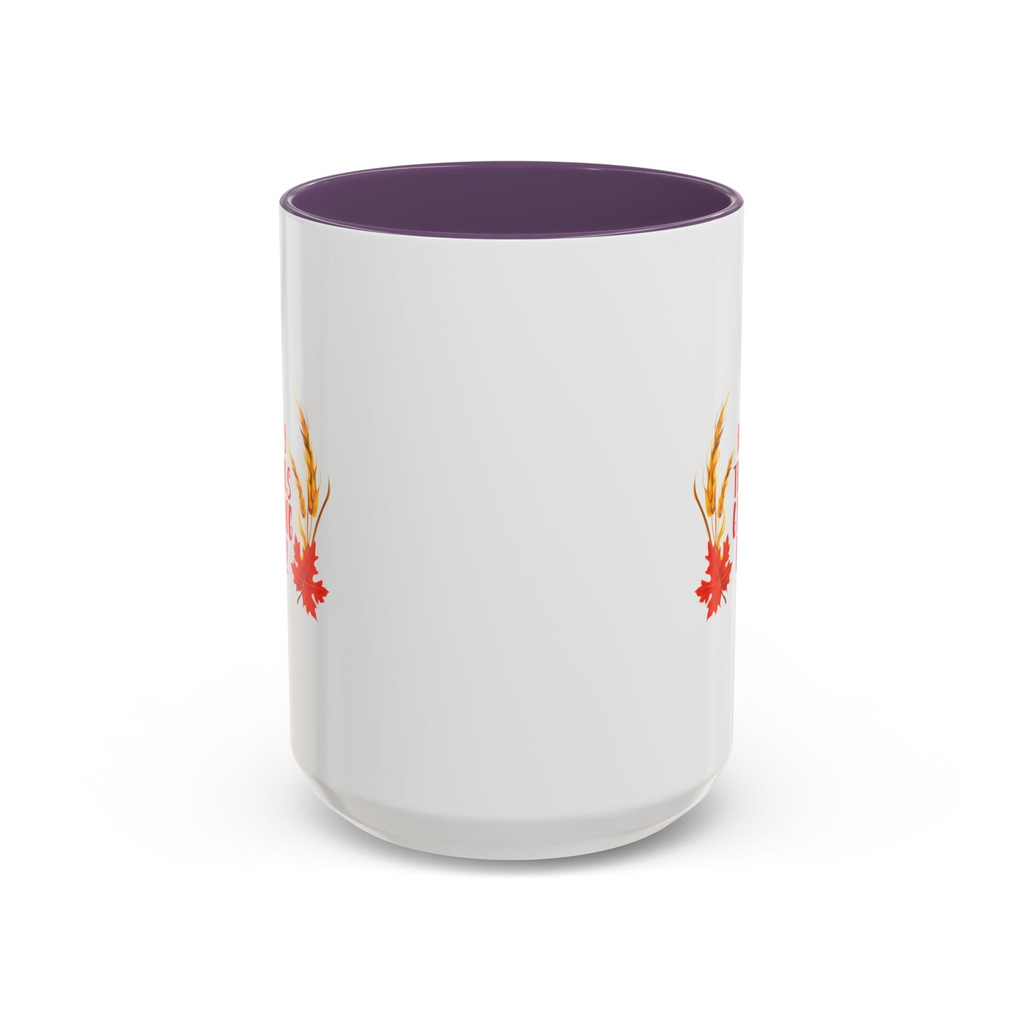 Accent Coffee Mug -Happy Thanksgiving Day