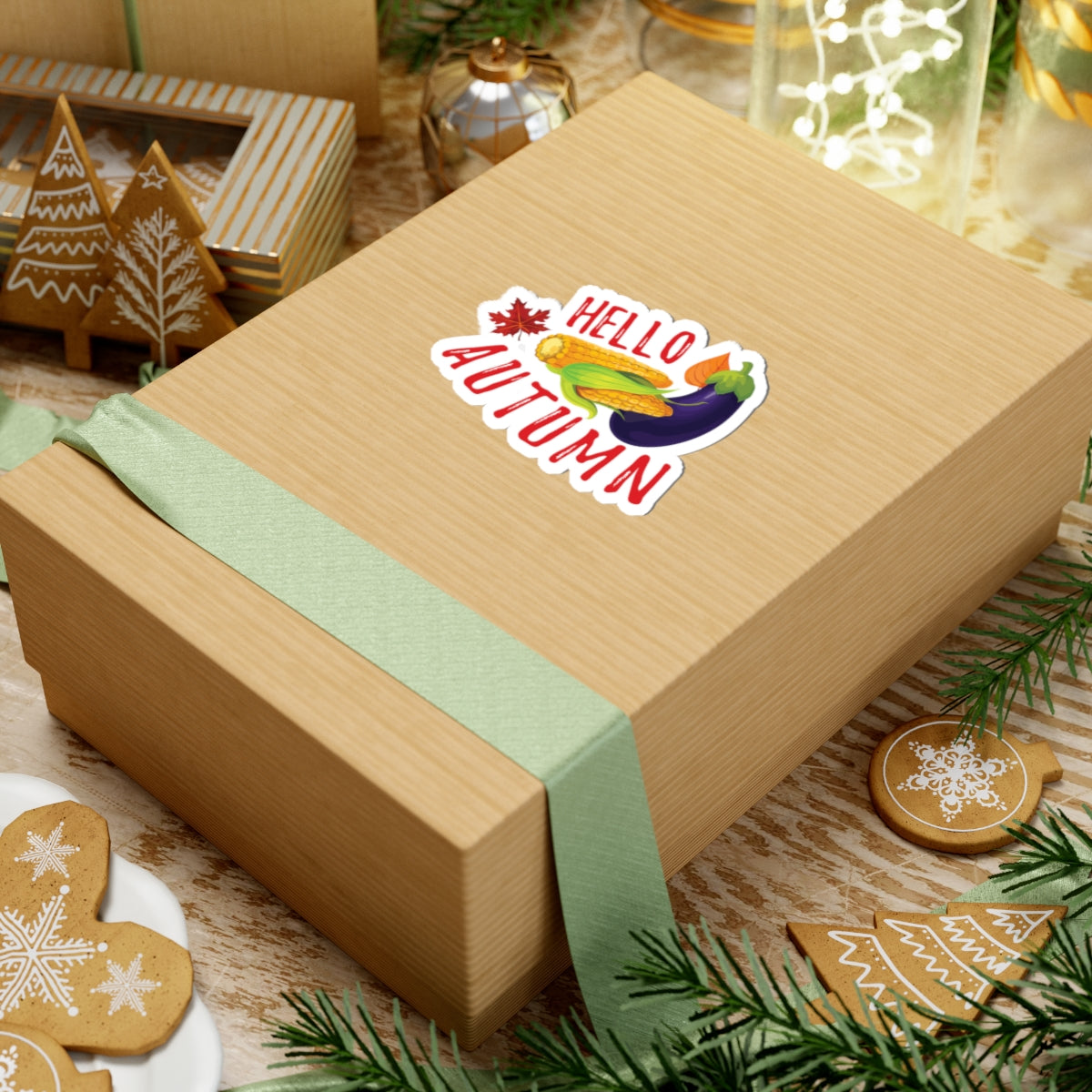 Kiss-Cut Stickers - Hello Autumn