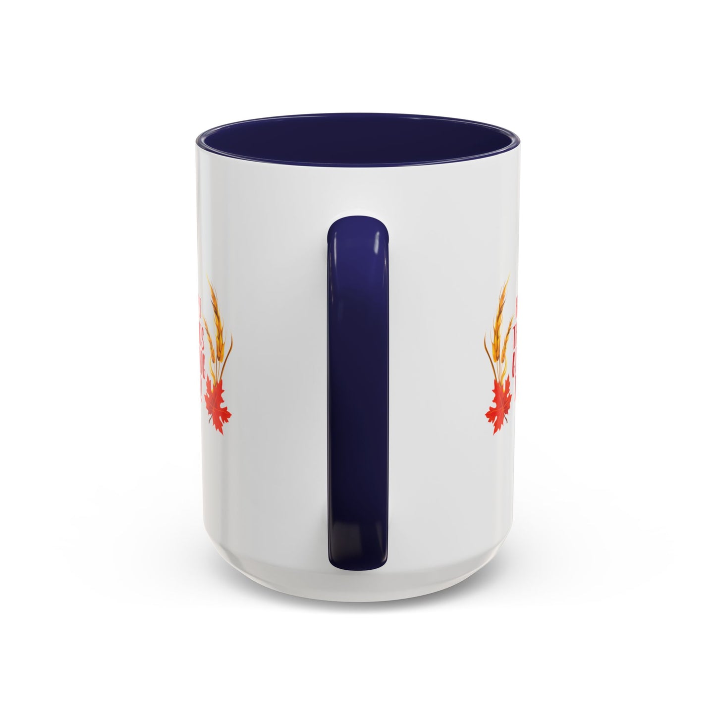 Accent Coffee Mug -Happy Thanksgiving Day