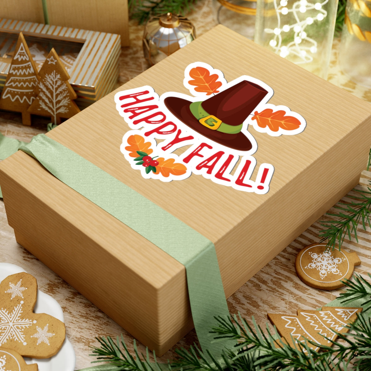 Kiss-Cut Stickers -Happy Fall