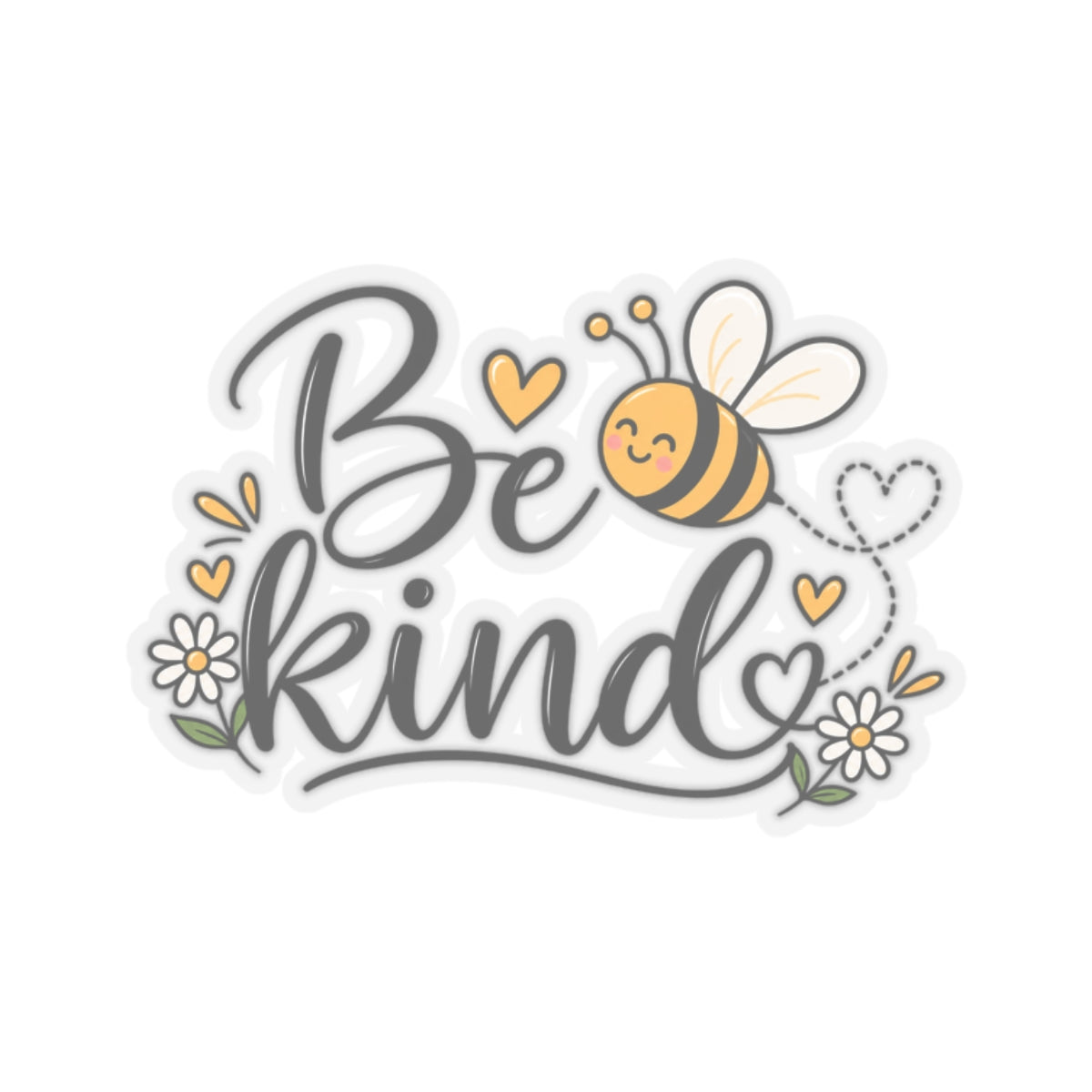 Kiss-Cut Stickers - Be Kind Bee