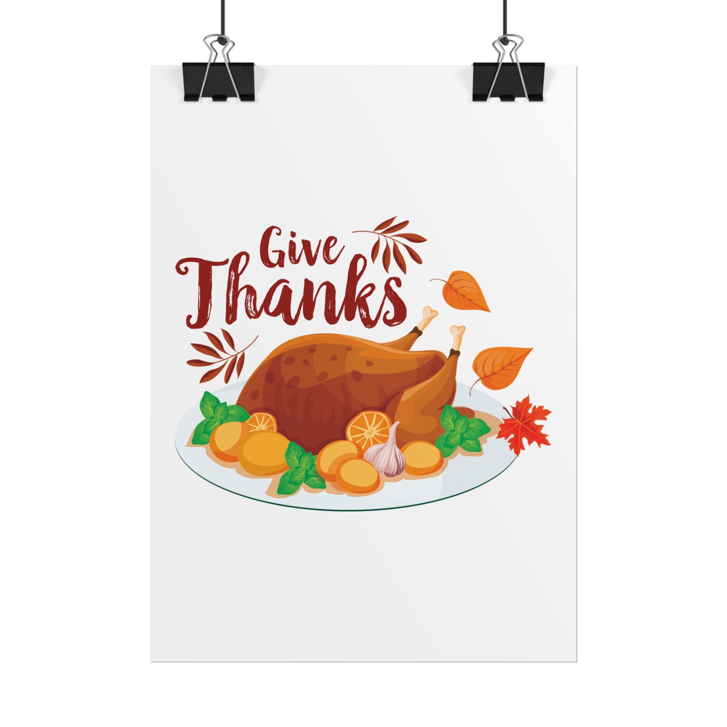 Rolled Poster -Give Thanks