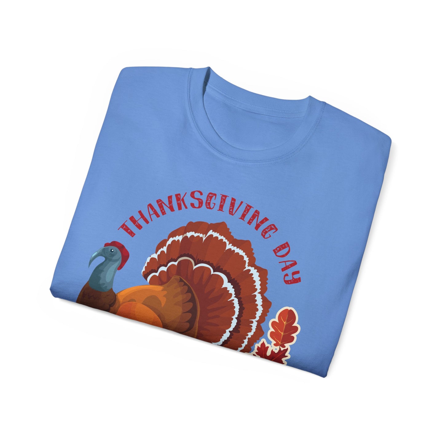 Unisex Ultra Cotton Tee - Thanksgiving - Happy Turkey Day