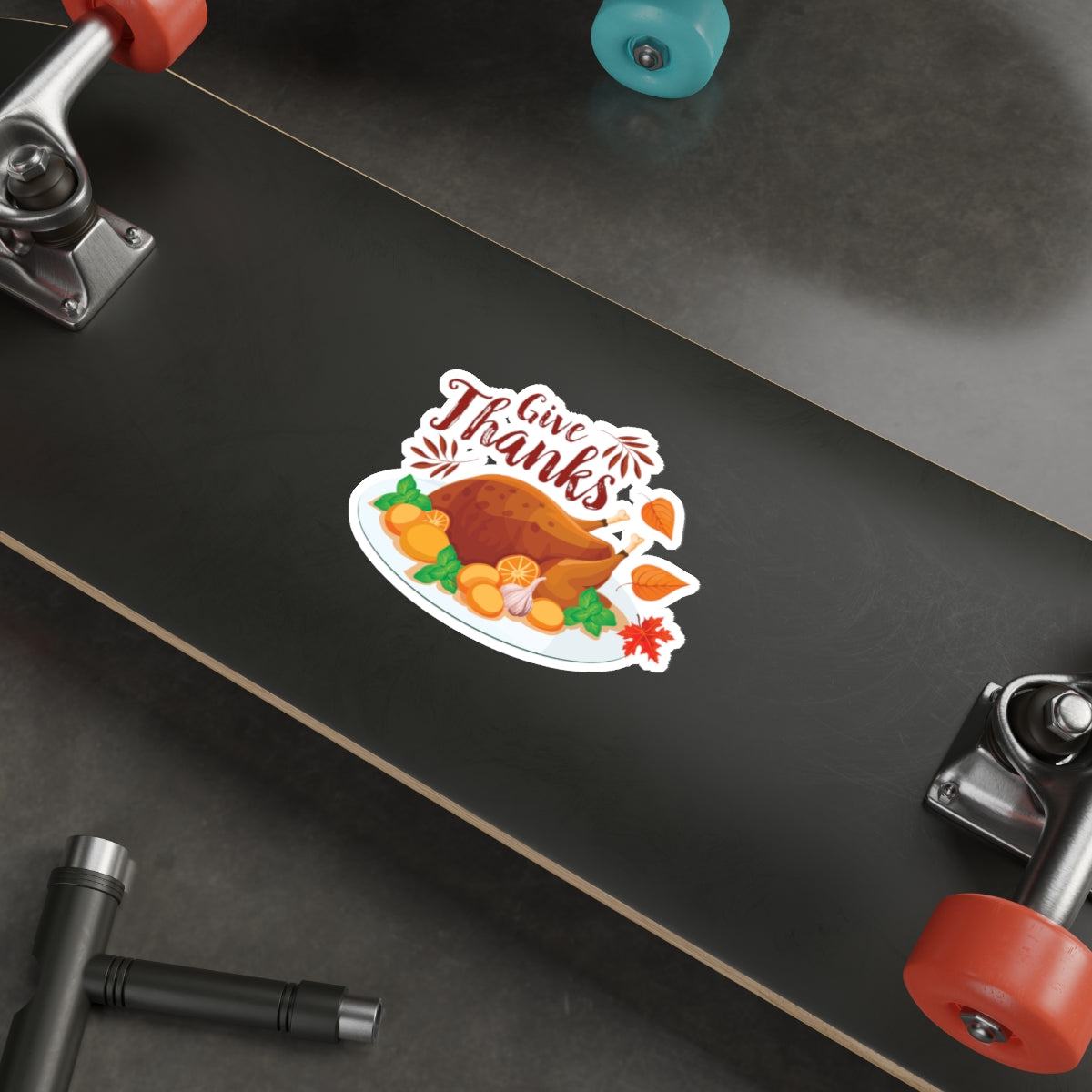 Die-Cut Stickers -Give Thanks