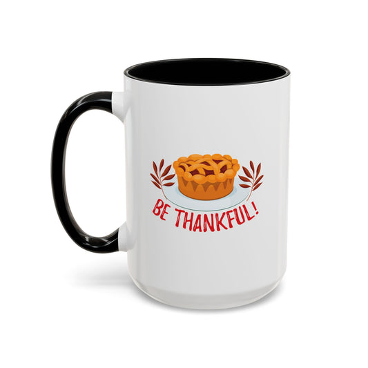 Accent Coffee Mug - Be Thankful