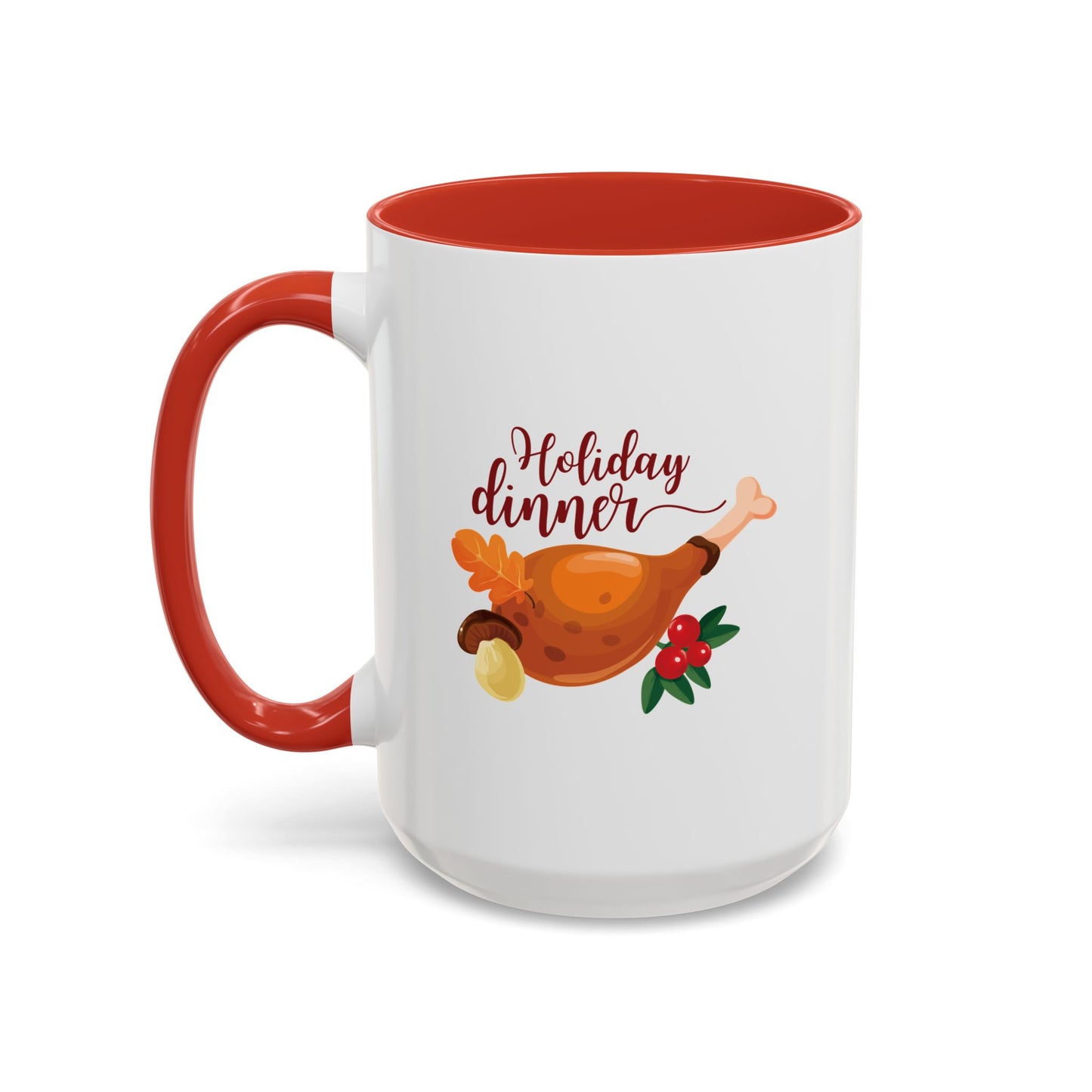 Accent Coffee Mug -Holiday Dinner
