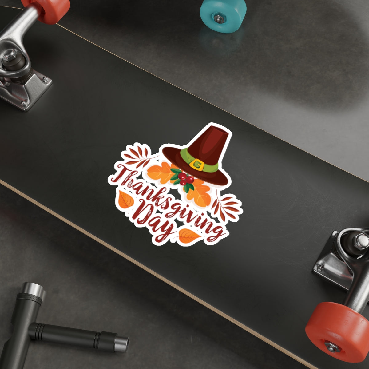 Die-Cut Stickers - Thanksgiving Day - Happy Thanksgiving Day
