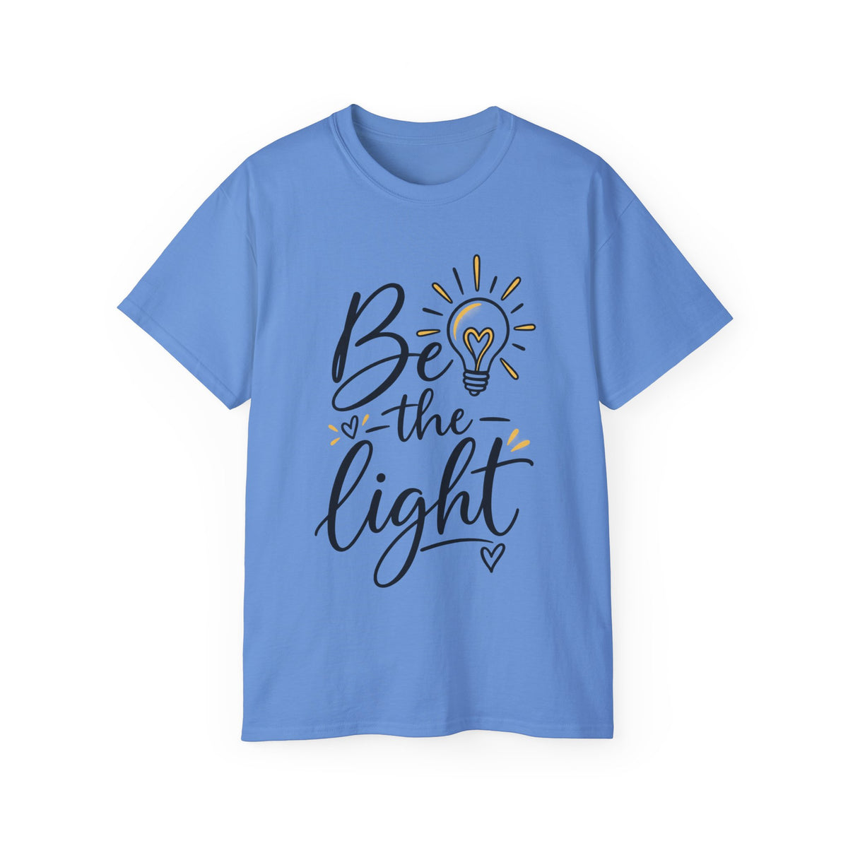 T-Shirt — Be the Light with Heartfelt Glow