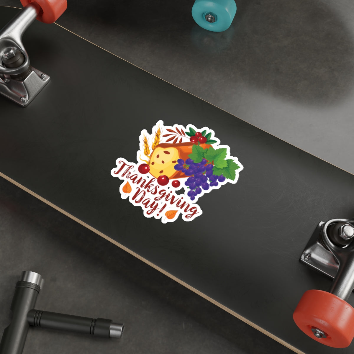 Die-Cut Stickers - Thanksgiving Day - Bread