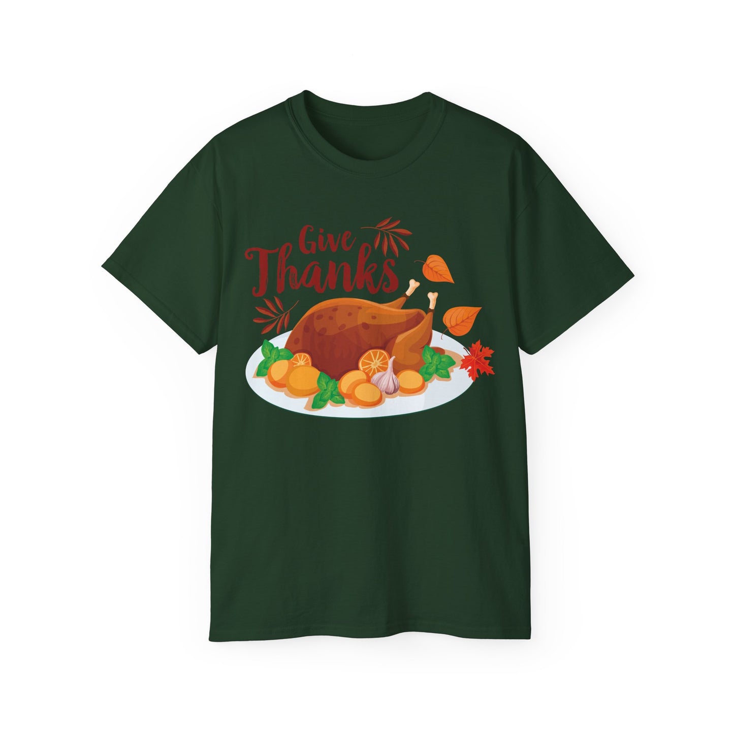 Unisex Ultra Cotton Tee -Give Thanks