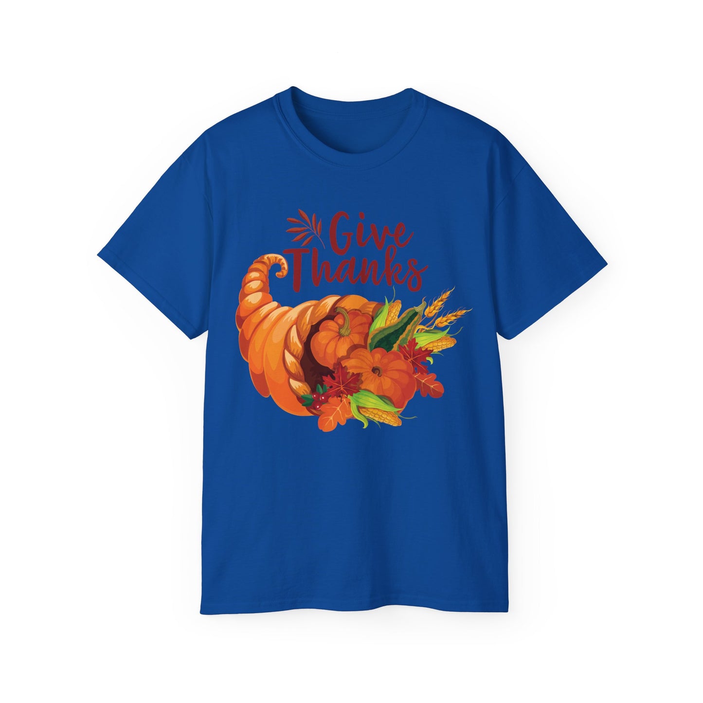Unisex Ultra Cotton Tee - Thanksgiving - Give Thanks