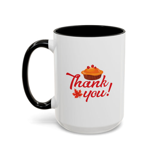 Accent Coffee Mug -Thank you
