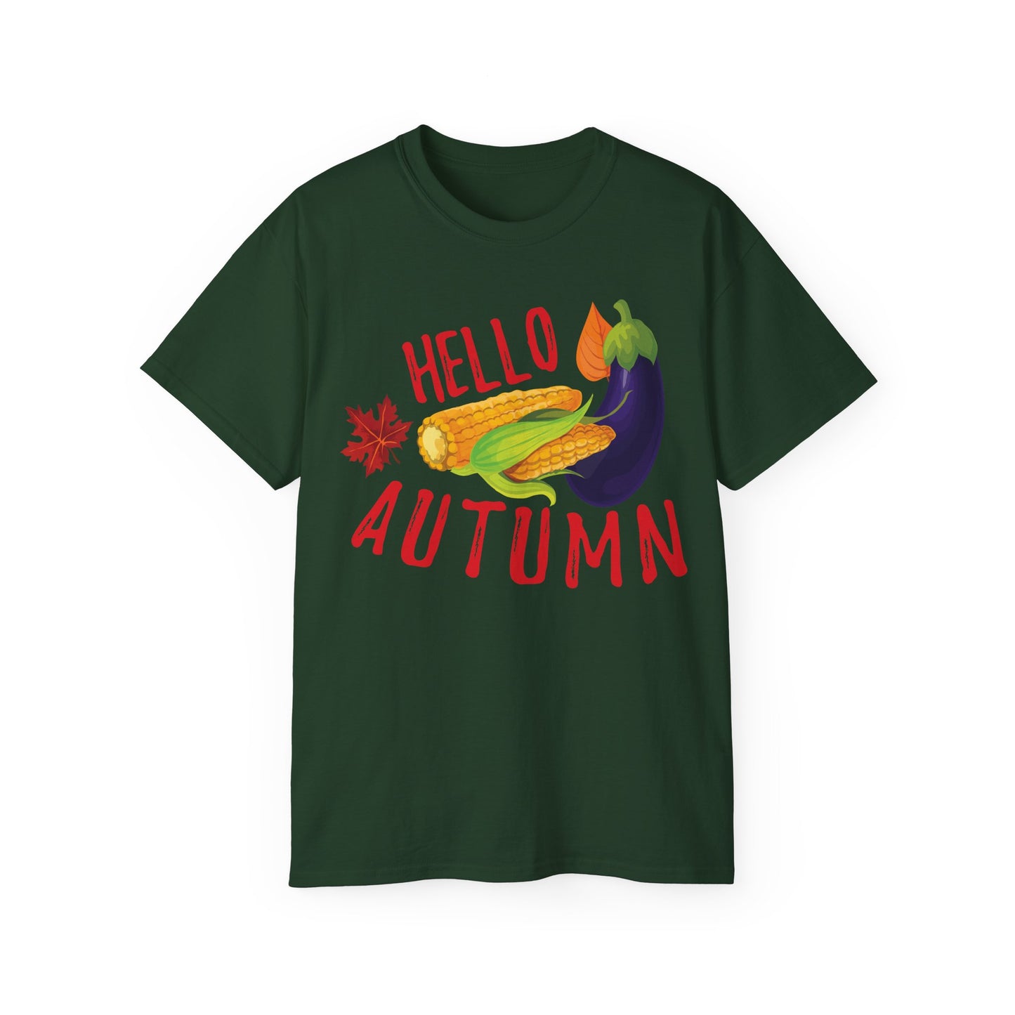 Unisex Ultra Cotton Tee - Hello Autumn