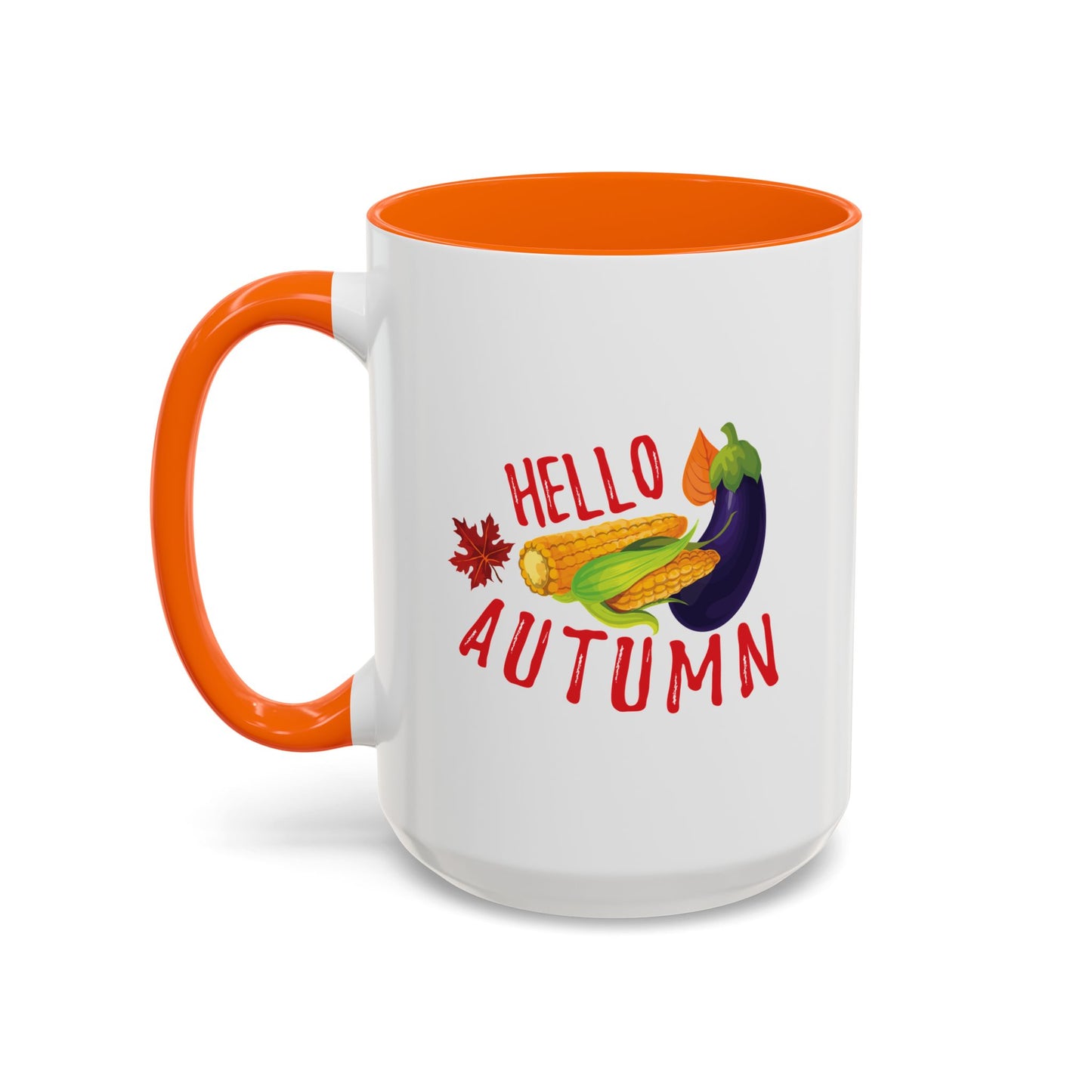 Accent Coffee Mug -Hello Autumn