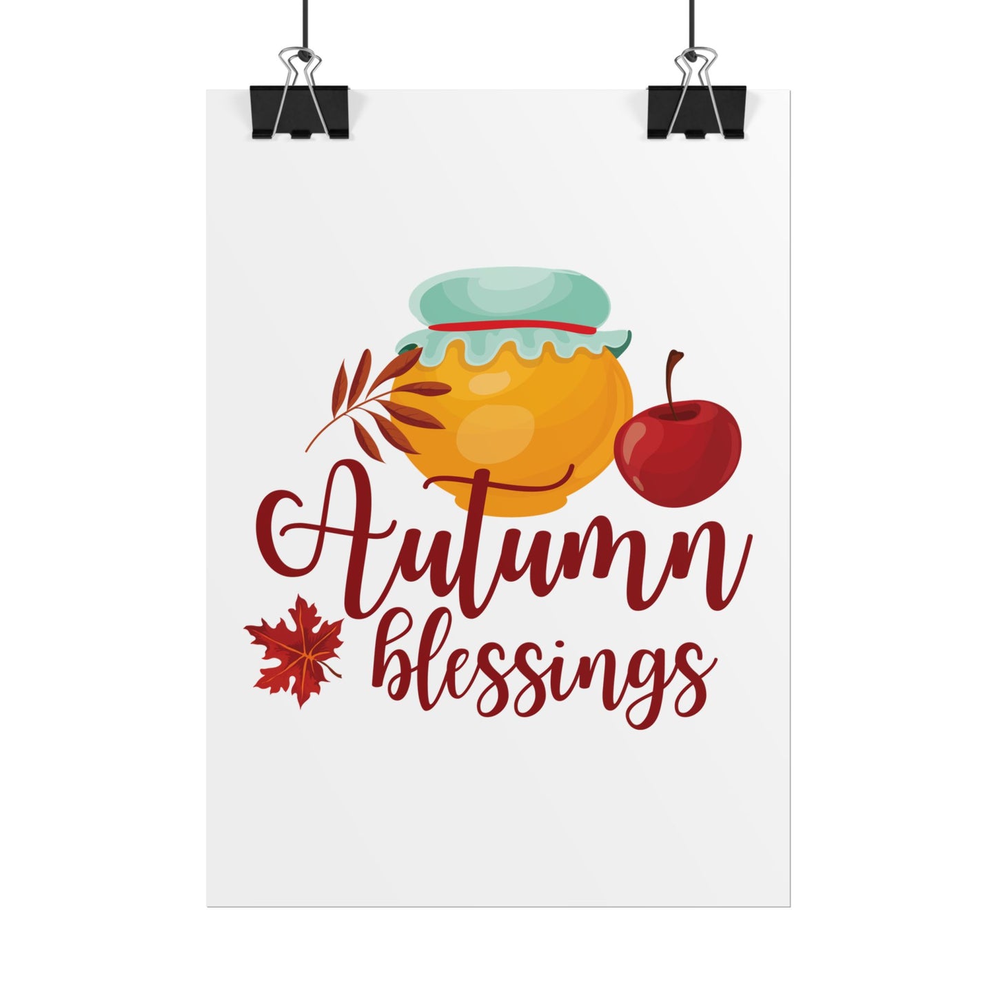 Rolled Poster - Autumn Blessings
