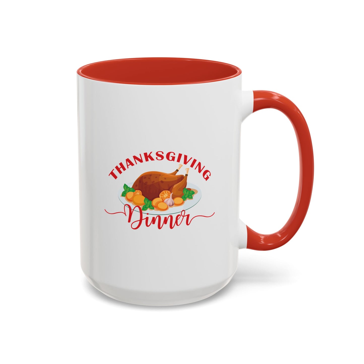Accent Coffee Mug -Thanksgiving Dinner