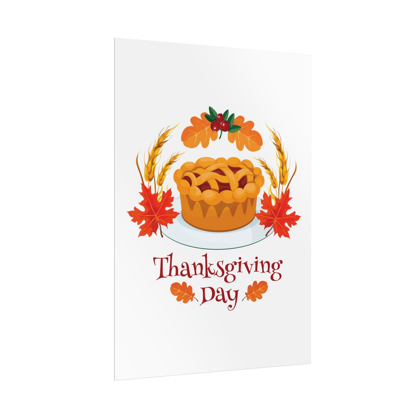 Rolled Poster -Thanksgiving Day