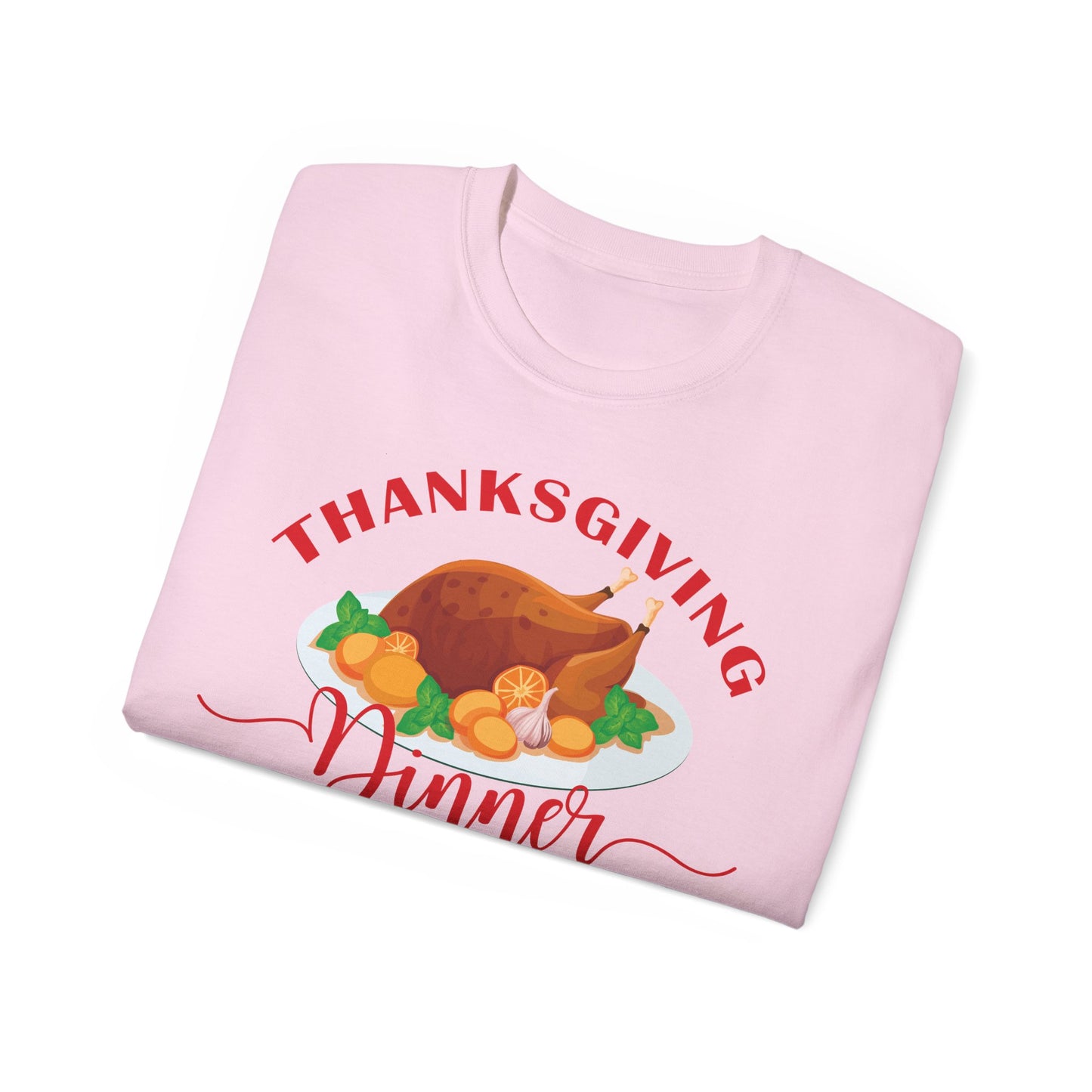 Unisex Ultra Cotton Tee -Thanksgiving Dinner