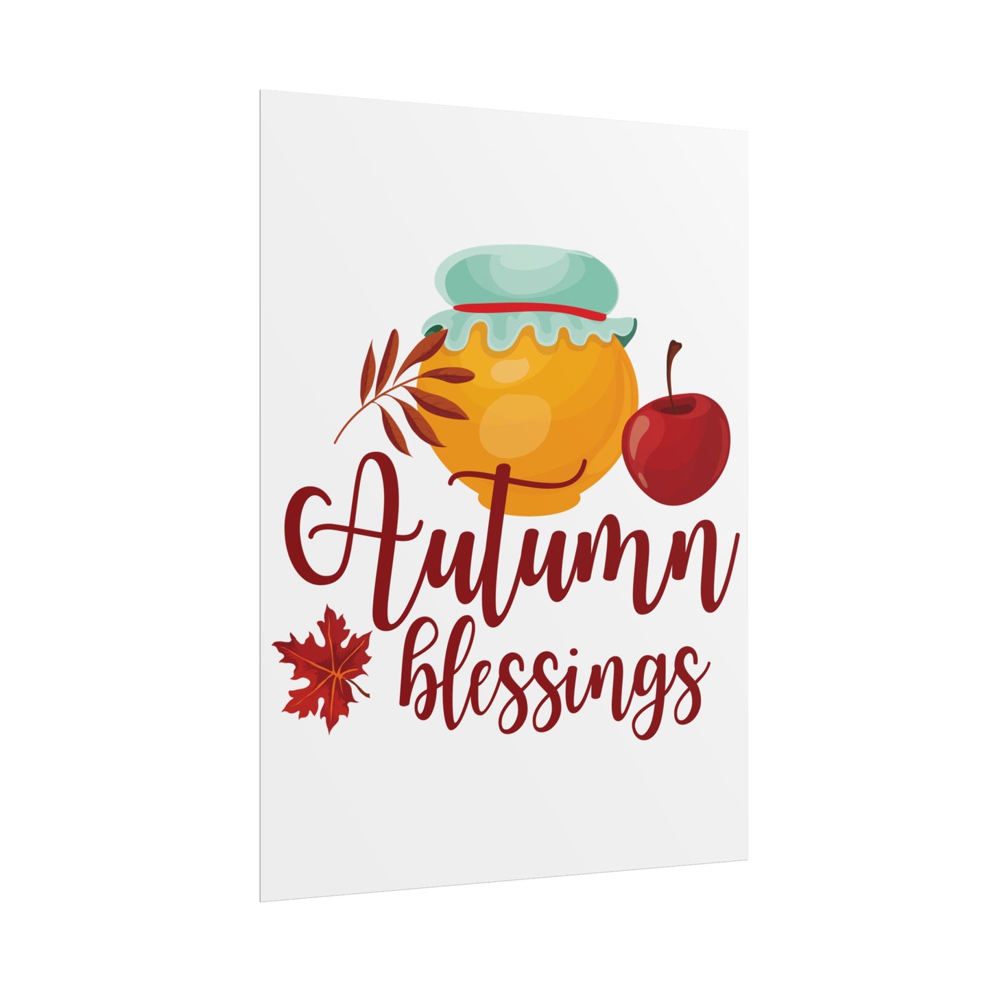 Rolled Poster - Autumn Blessings