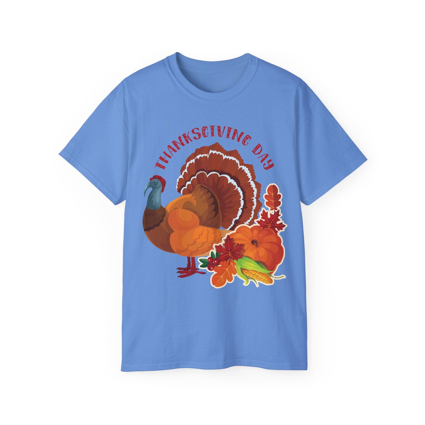 Unisex Ultra Cotton Tee - Thanksgiving - Happy Turkey Day