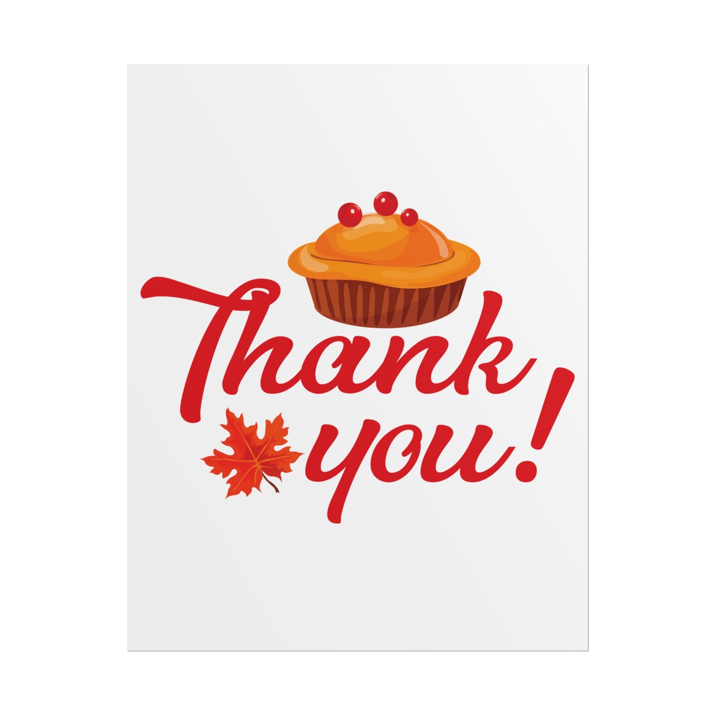 Rolled Poster -Thank you