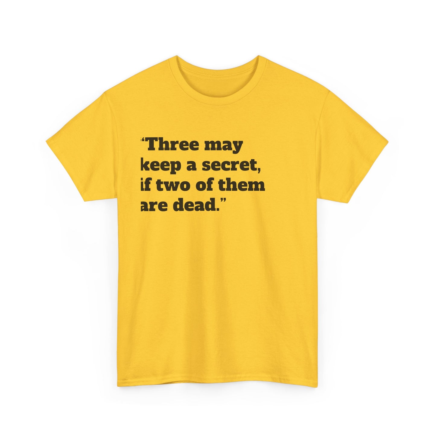 Three on a Secret Tee - Unisex T-Shirt