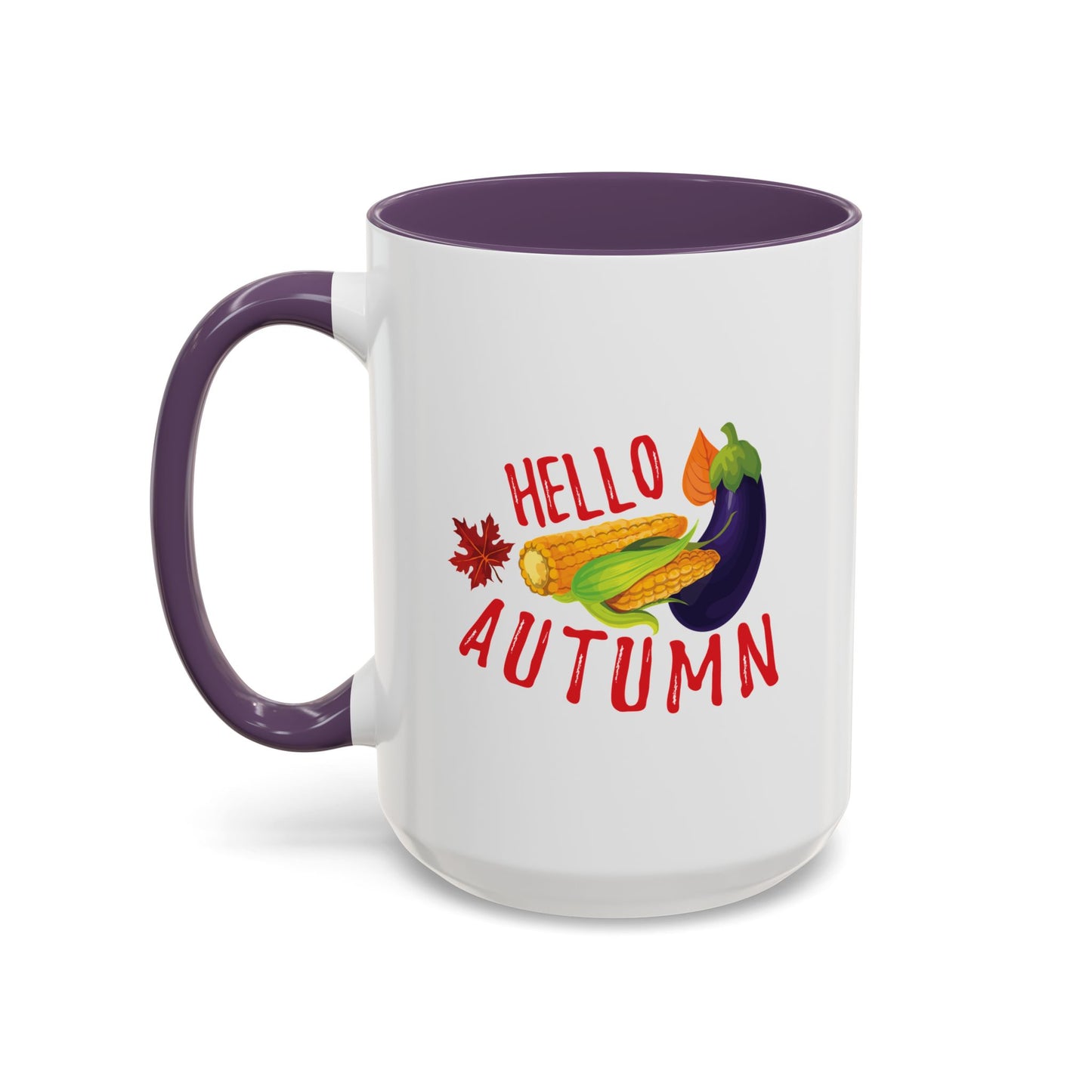 Accent Coffee Mug -Hello Autumn