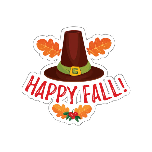Die-Cut Stickers -Happy Fall
