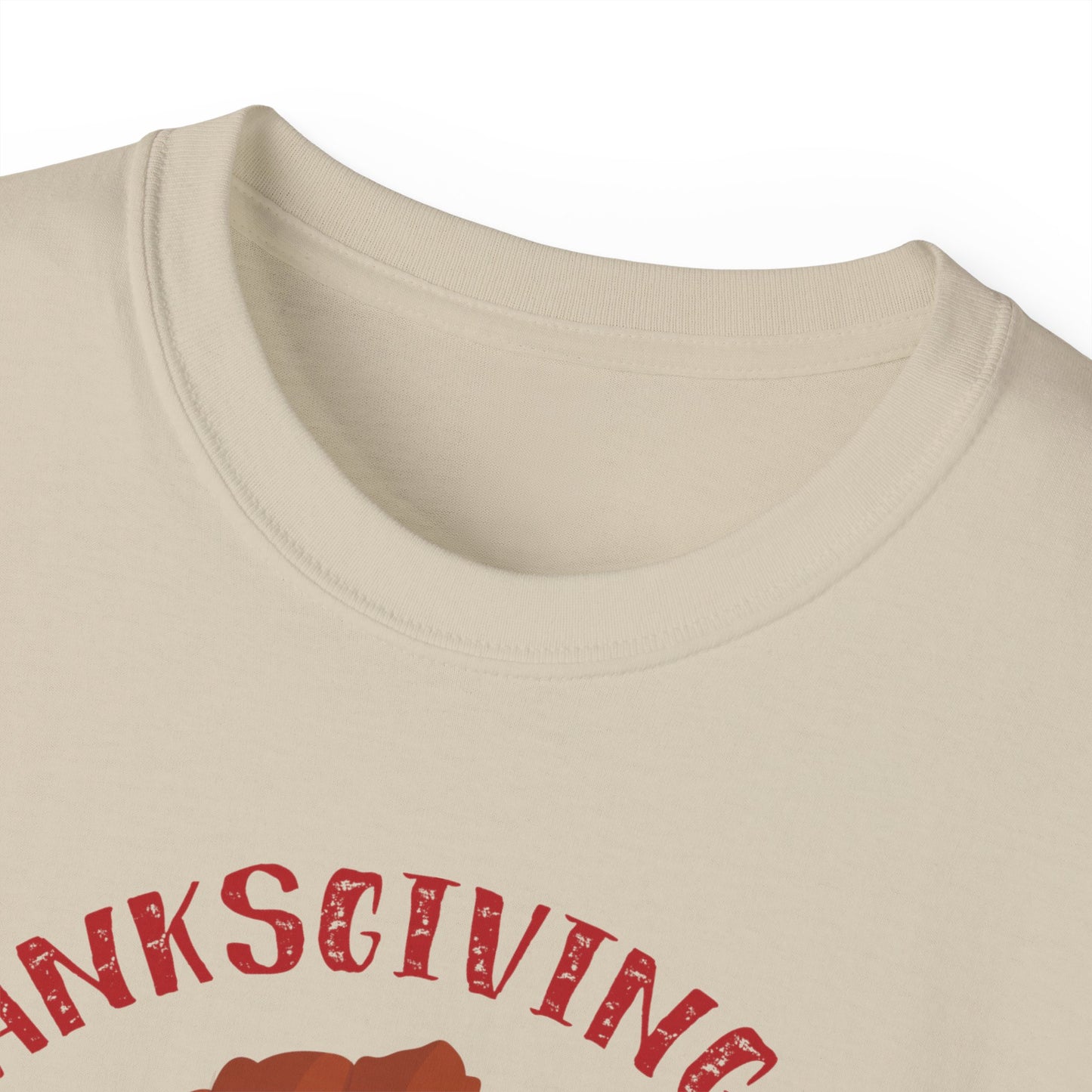 Unisex Ultra Cotton Tee - Thanksgiving - Happy Turkey Day