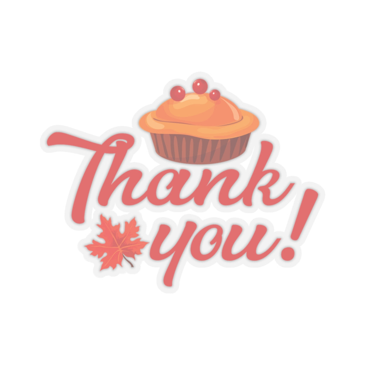 Kiss-Cut Stickers - Thank you