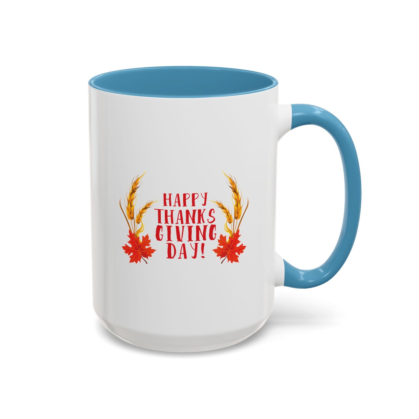 Accent Coffee Mug -Happy Thanksgiving Day