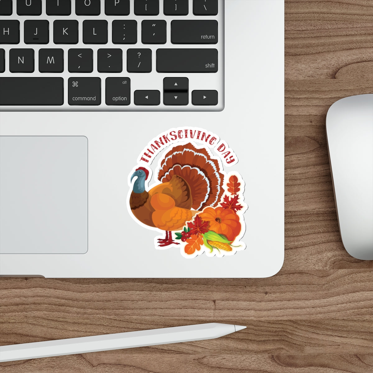 Die-Cut Stickers - Thanksgiving - Happy Turkey Day