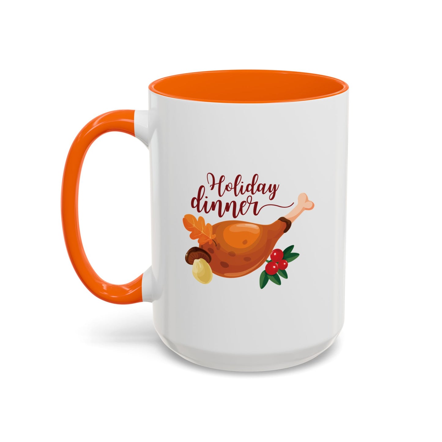 Accent Coffee Mug -Holiday Dinner