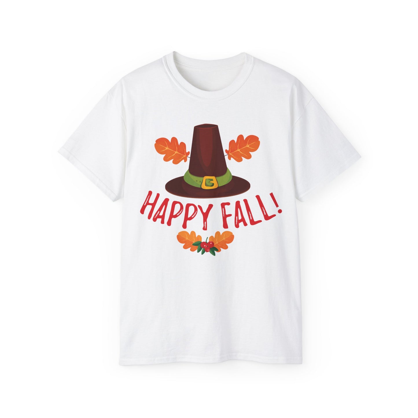 Unisex Ultra Cotton Tee -Happy Fall