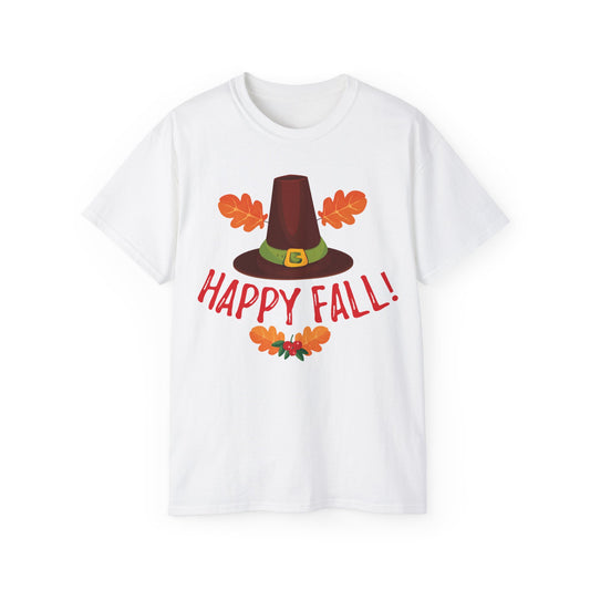 Unisex Ultra Cotton Tee -Happy Fall