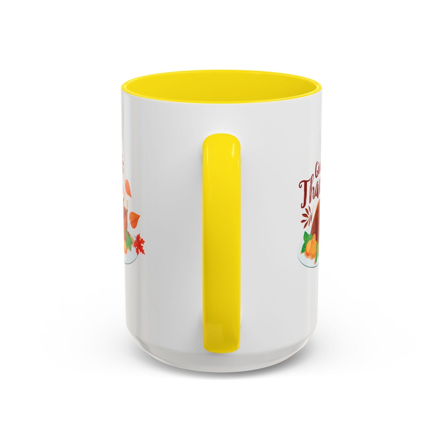 Accent Coffee Mug -Give Thanks