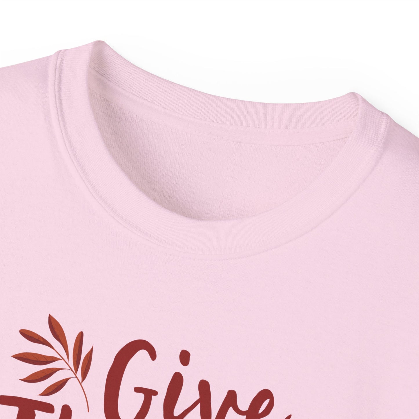 Unisex Ultra Cotton Tee - Thanksgiving - Give Thanks