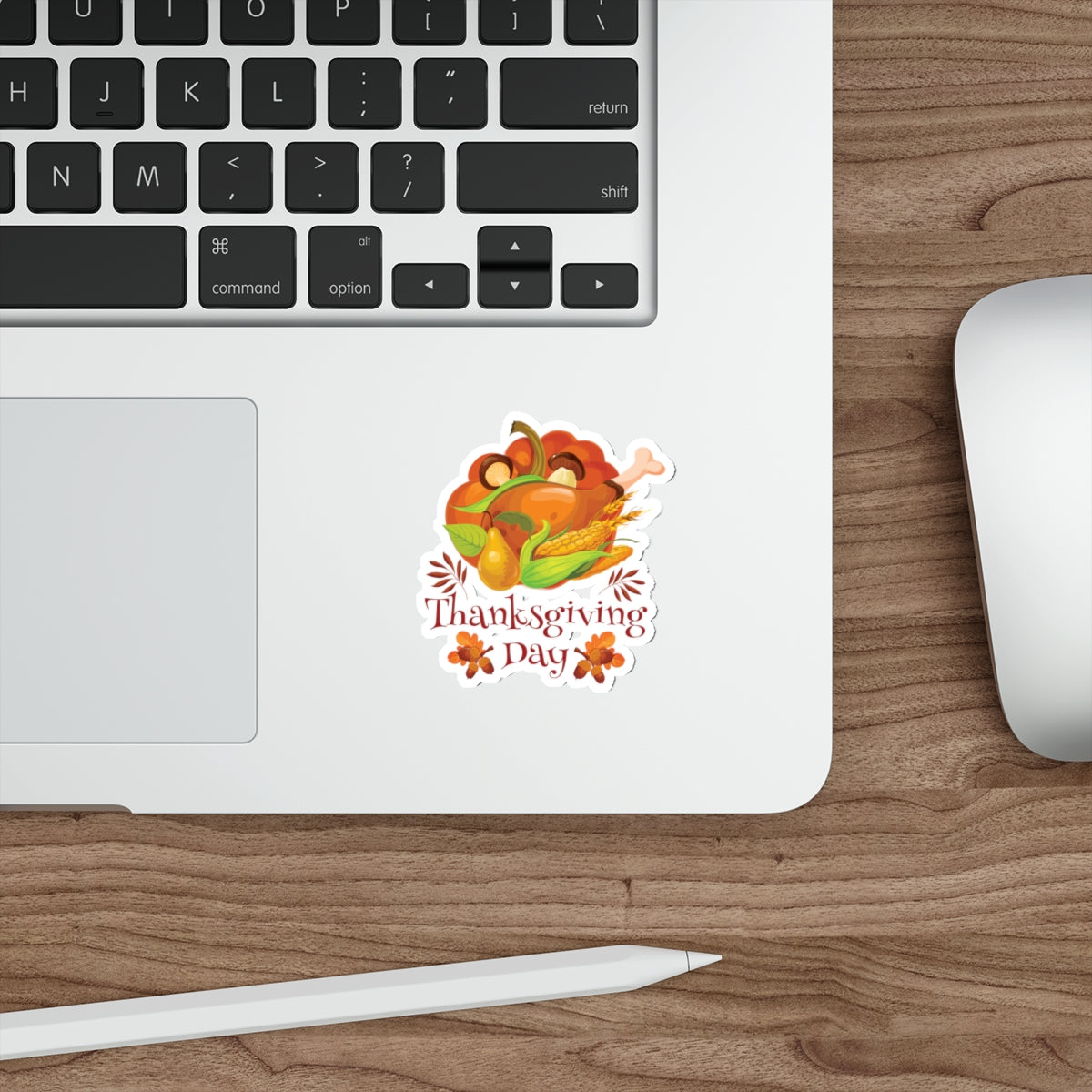 Die-Cut Stickers - Thanksgiving Day - Turkey