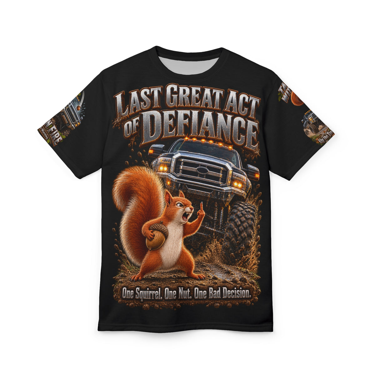 Nuts Have Consequences — Fighting Squirrel Tribute