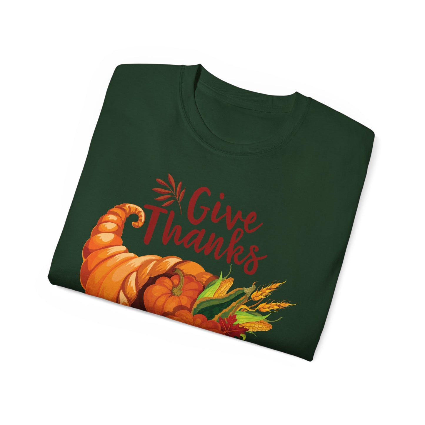 Unisex Ultra Cotton Tee - Thanksgiving - Give Thanks