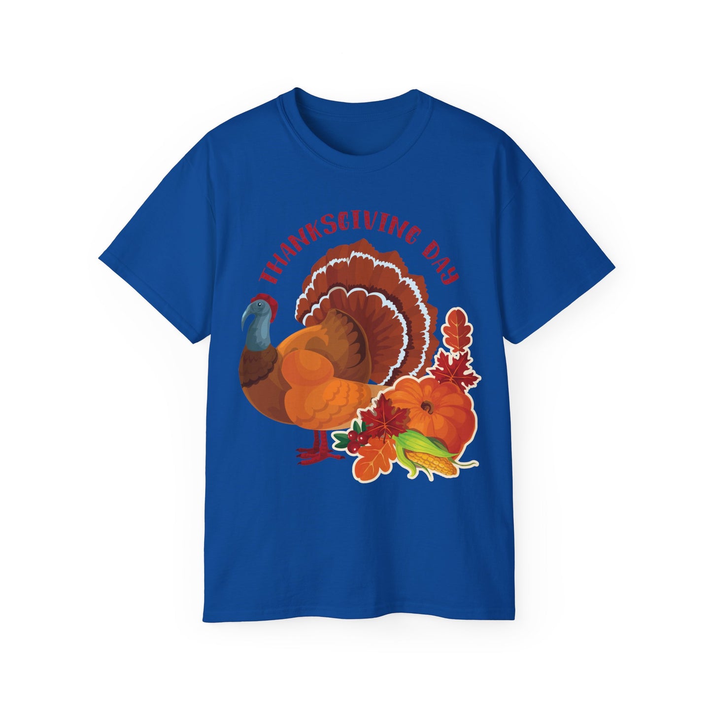 Unisex Ultra Cotton Tee - Thanksgiving - Happy Turkey Day