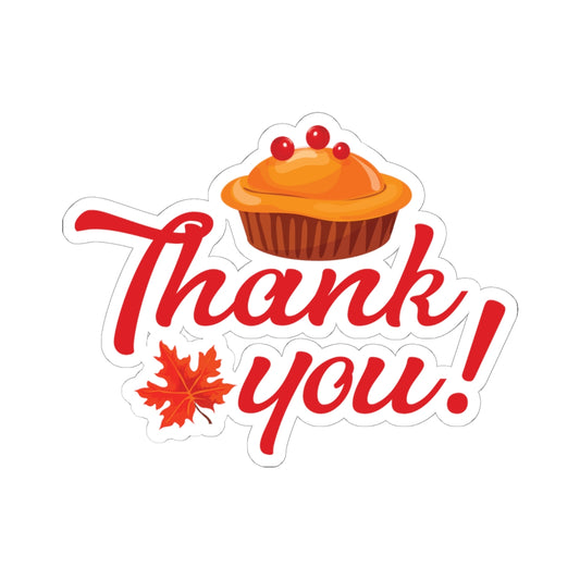 Kiss-Cut Stickers - Thank you