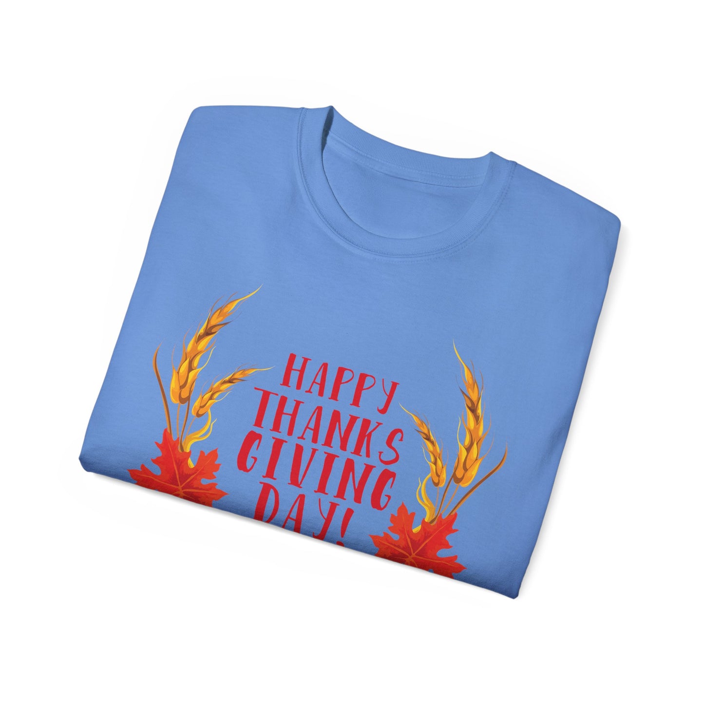 Unisex Ultra Cotton Tee - Happy Thanksgiving Day