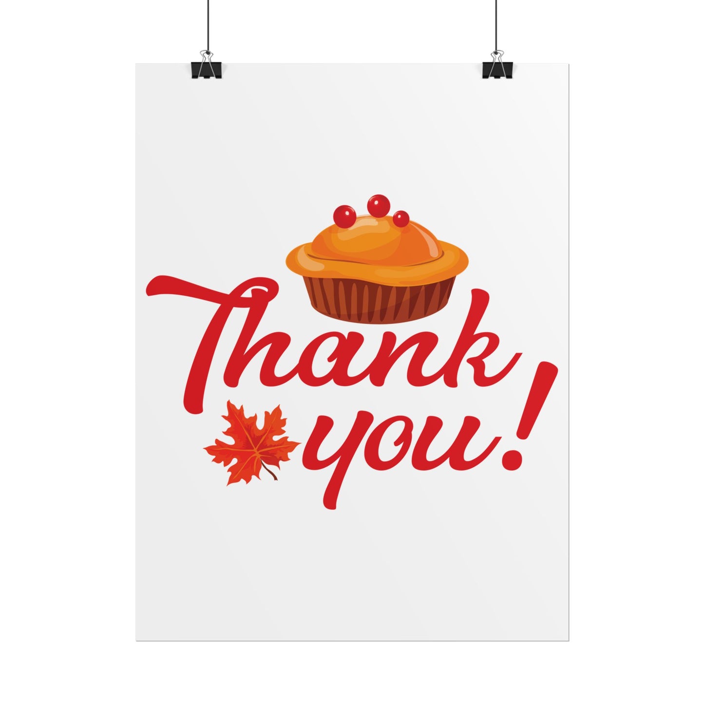 Rolled Poster -Thank you