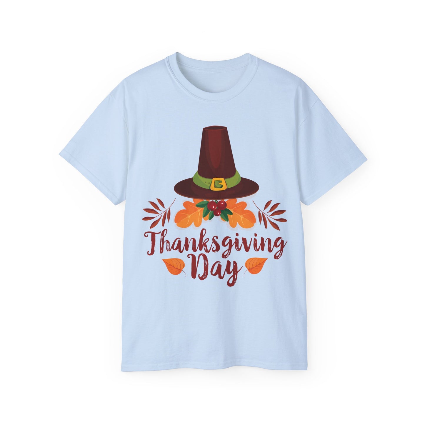 Unisex Ultra Cotton Tee - Thanksgiving Day - Happy Thanksgiving Day