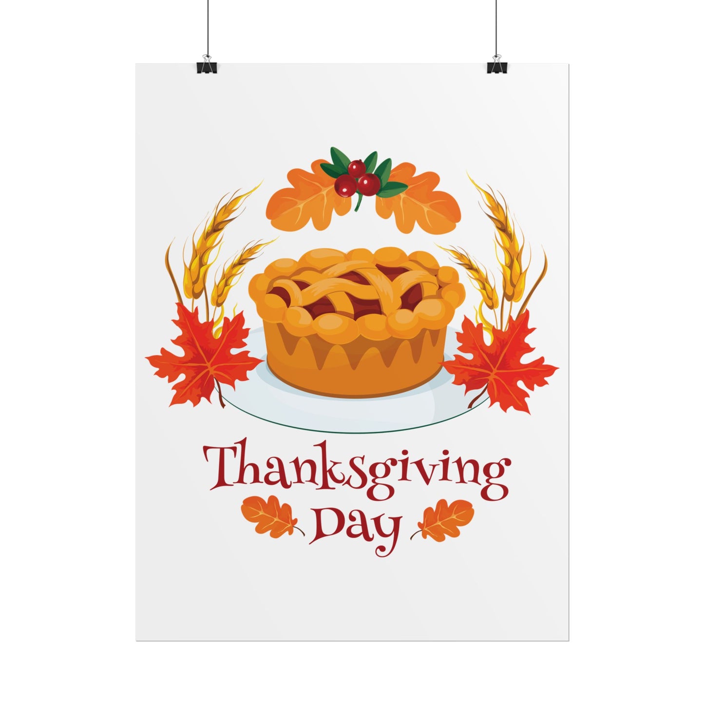 Rolled Poster -Thanksgiving Day