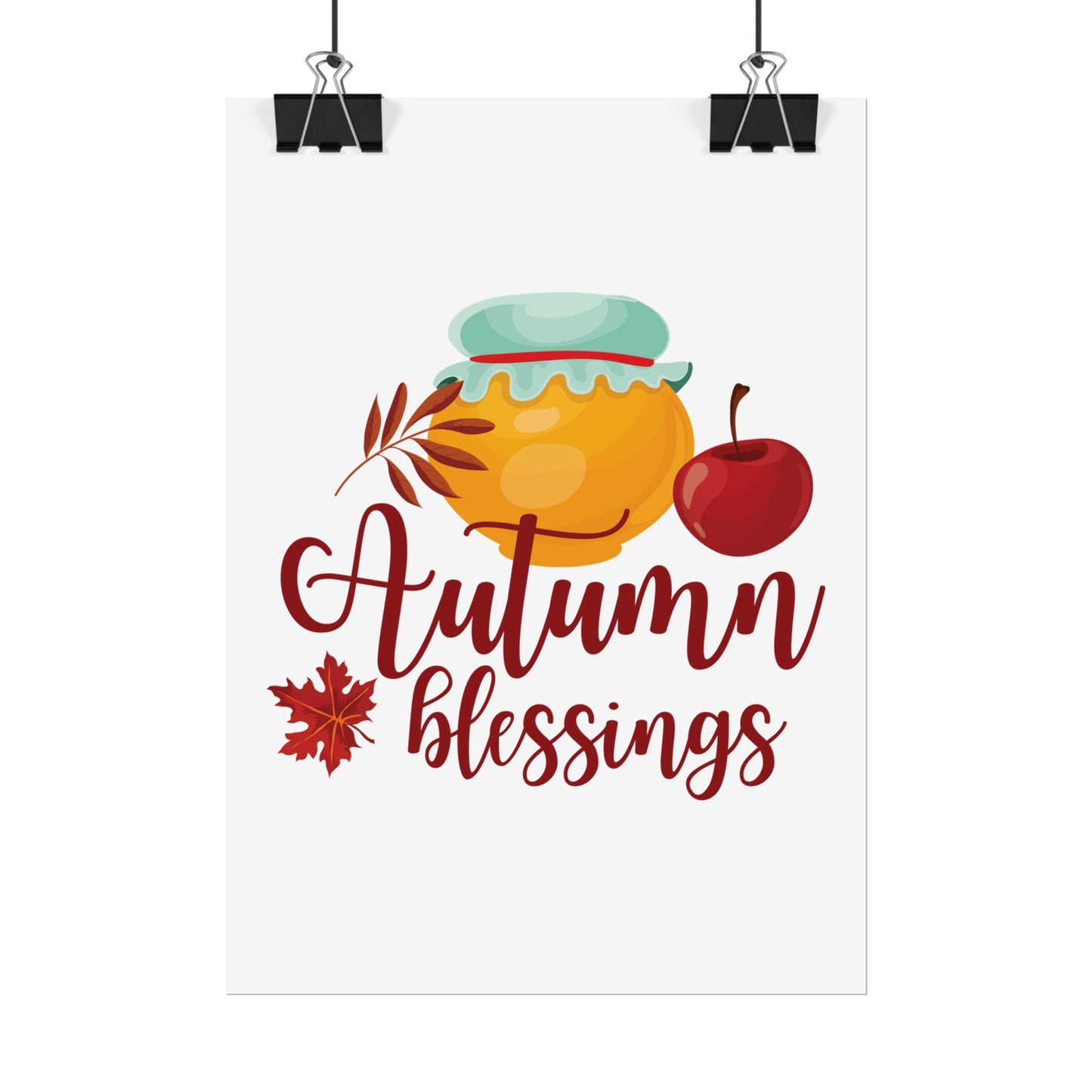 Rolled Poster - Autumn Blessings
