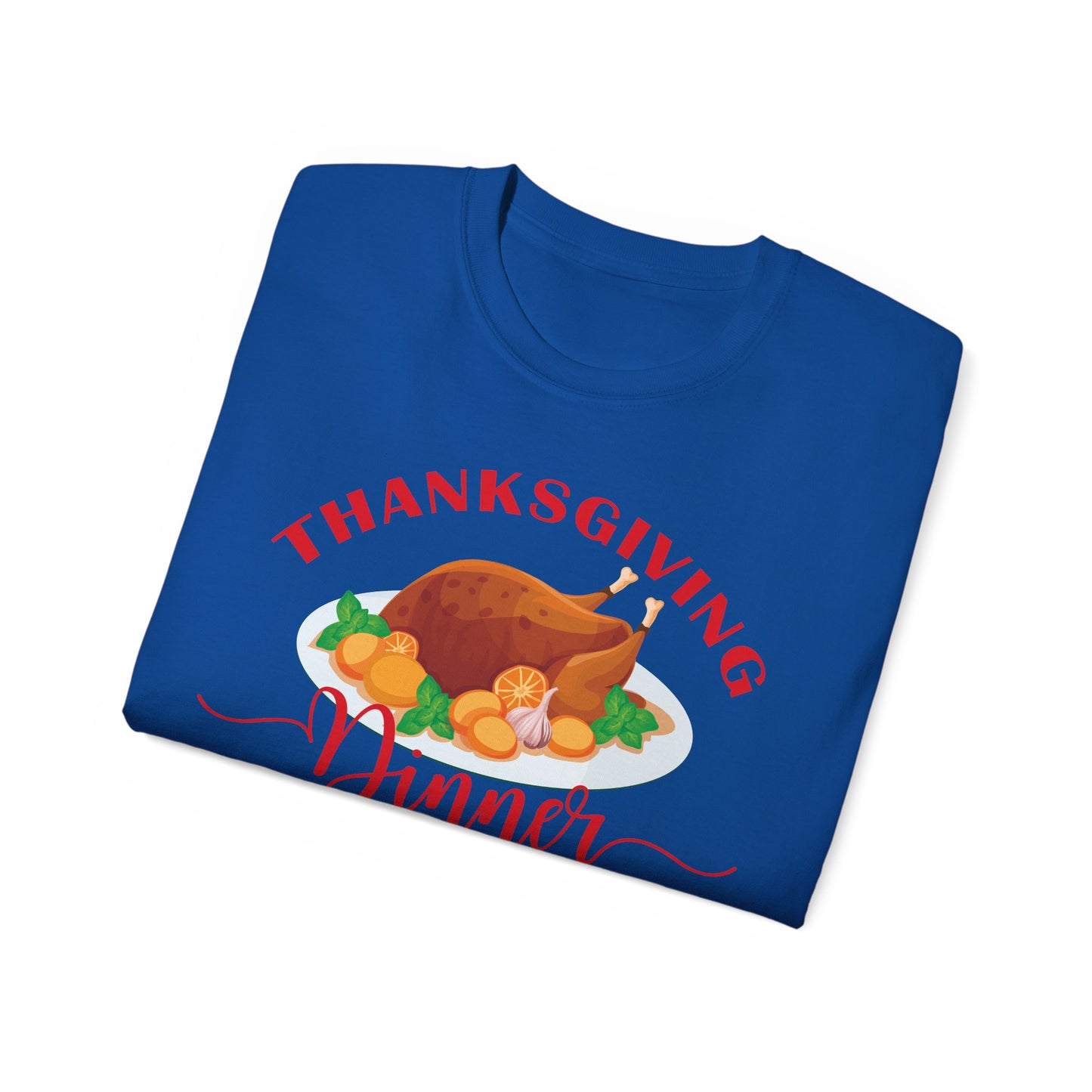 Unisex Ultra Cotton Tee -Thanksgiving Dinner